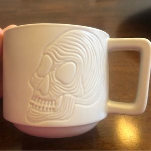 NWOT 2019 Starbucks Matte Skull Mug.